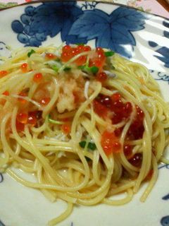 いくらとチリメンじゃこのおろしパスタ-レシピのメイン写真