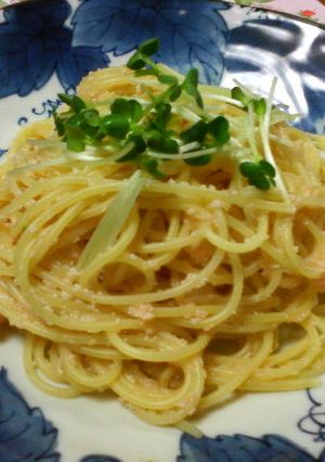 タラコパスタ-レシピのメイン写真