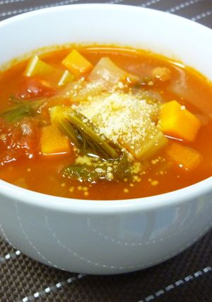 ★野菜たっぷりのミネストローネ★-レシピのメイン写真