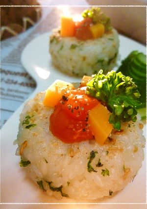 焼きおにぎり　ｗｉｔｈ　赤いタルタル-レシピのメイン写真