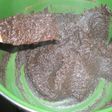 黒砂糖で濃厚あんこ