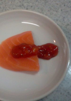 サーモンの刺身トマトと野菜のタルタル-レシピのメイン写真