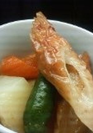 じゃがいもとちくわの煮物-レシピのメイン写真