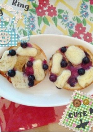 スマートチーズ＆メープルベーグル！-レシピのメイン写真