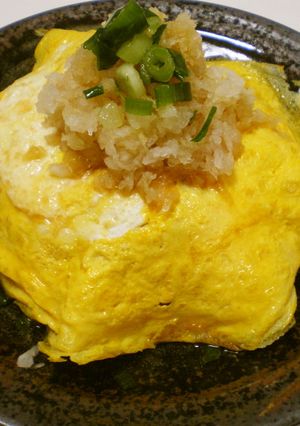 炊飯器で和風オムライス♪おろしポン酢がけ-レシピのメイン写真