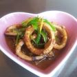 イカわたトマト煮込み