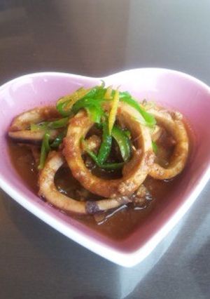 イカわたトマト煮込み-レシピのメイン写真