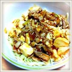 おいしい麻婆豆腐麺(´･_･`)-レシピのメイン写真