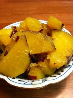 ほっくほく!サツマイモの煮物-レシピのメイン写真