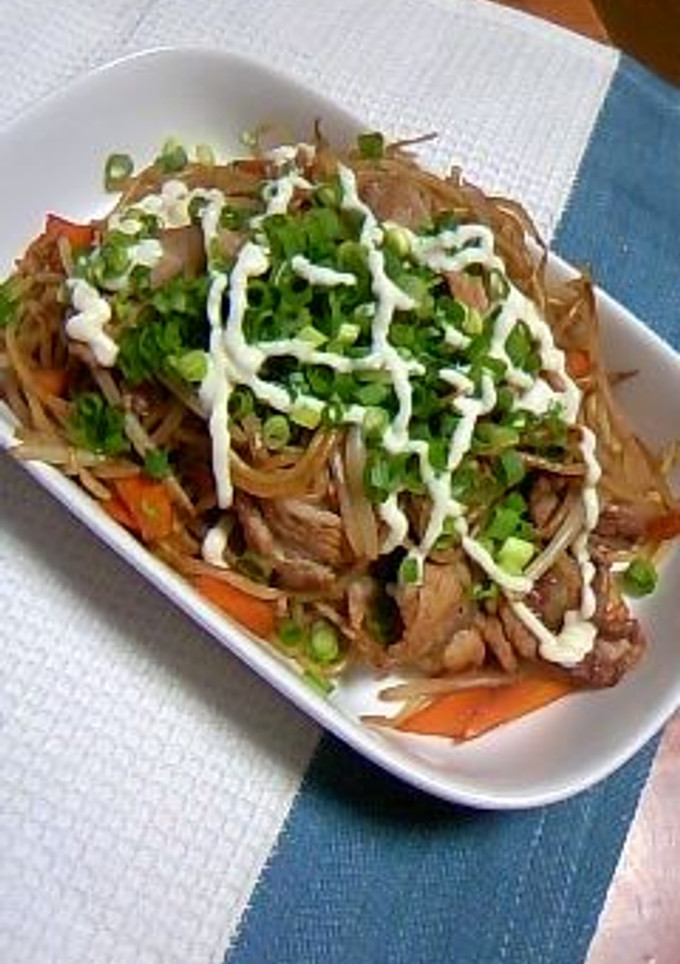 お好み焼き風肉炒め-レシピのメイン写真