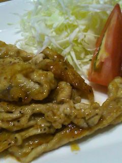 薄切り肉で☆ペッパー照り焼きポーク-レシピのメイン写真