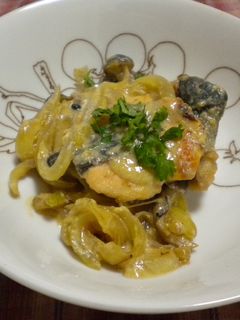 鮭の豆乳クリーム煮-レシピのメイン写真