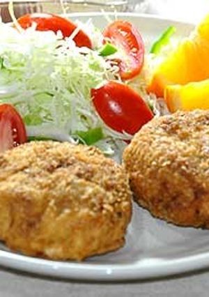☆スパイス効かせたヘルシーなメンチカツ☆-レシピのメイン写真