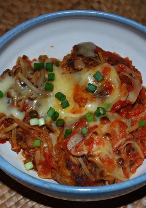 にんじんバーグのトマト煮込み-レシピのメイン写真