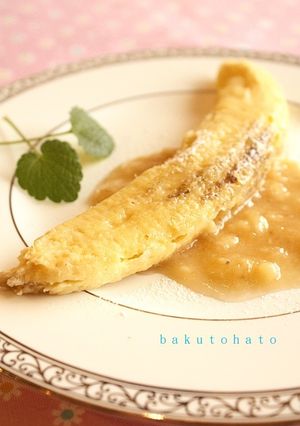 まるでバナナなホットケーキ-レシピのメイン写真
