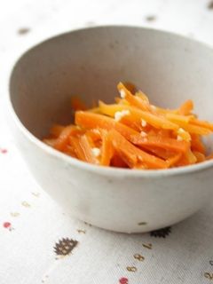 千切り人参の塩麹マリネ-レシピのメイン写真