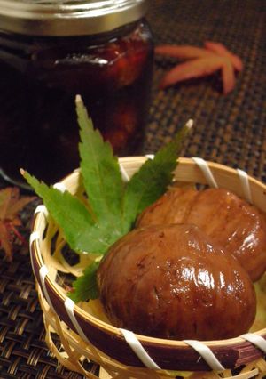 秋☆栗の渋皮煮☆-レシピのメイン写真