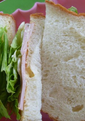 簡単☆コンビニ風ハムサンド-レシピのメイン写真