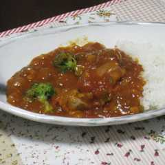 簡単☆カレー☆トマト味（б▽б）-レシピのメイン写真