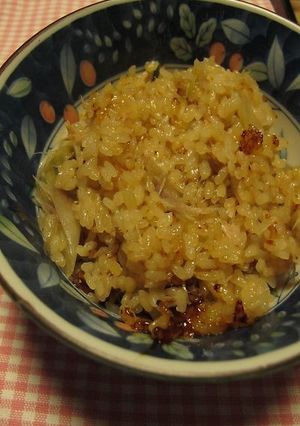 茗荷のシーチキン入り炊き込みご飯-レシピのメイン写真