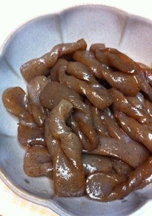 ヘルシーダイエット/コンニャクの炒め煮-レシピのメイン写真