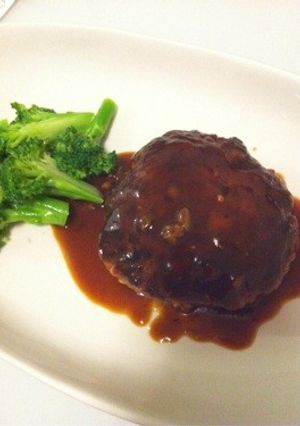 煮込みハンバーグ-レシピのメイン写真