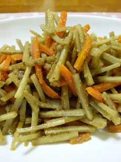 ✿煮物風きんぴらごぼう✿-レシピのメイン写真