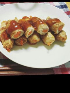 にんじん肉巻き-レシピのメイン写真