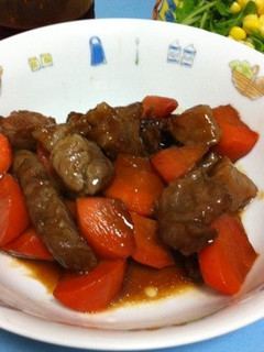 豚肉とにんじんのオイスター煮込み☆-レシピのメイン写真