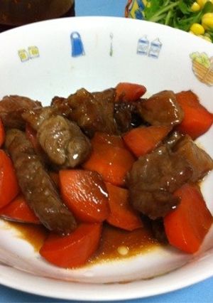 豚肉とにんじんのオイスター煮込み☆-レシピのメイン写真