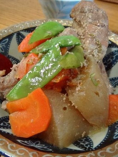 スペアリブと大根の韓国風あっさり煮物-レシピのメイン写真