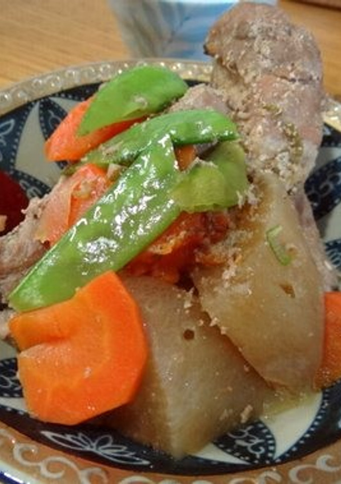スペアリブと大根の韓国風あっさり煮物-レシピのメイン写真