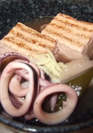 いかと豆腐の煮物-レシピのメイン写真
