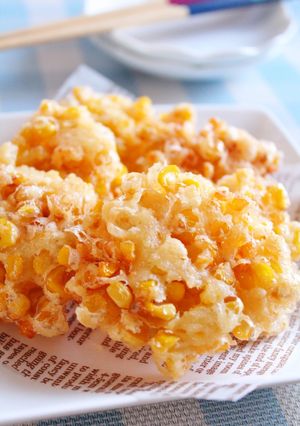 生とうもろこしのチーズ入りかき揚げ-レシピのメイン写真