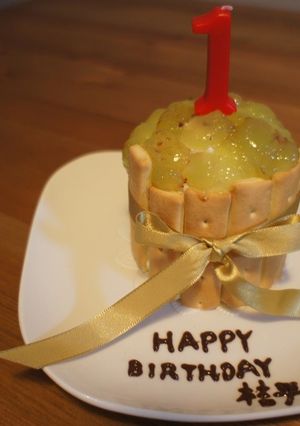 １歳ＢＩＲＴＨＤＡＹ☆ケーキ-レシピのメイン写真