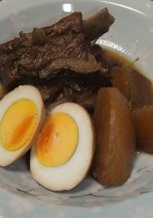 スペアリブの梅シロップ煮-レシピのメイン写真