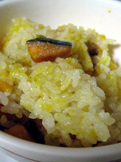 ほんのり甘い 南瓜の炊き込みご飯-レシピのメイン写真