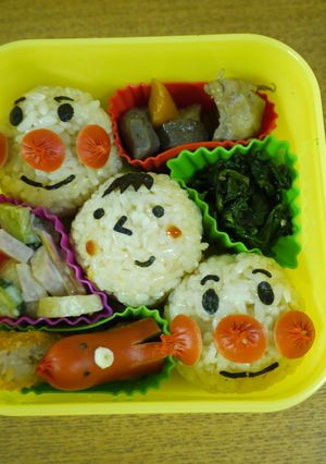 アンパンマン弁当-レシピのメイン写真