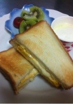 我が家の朝食 ②-レシピのメイン写真