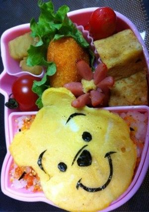 キャラ弁☆プーさん-レシピのメイン写真