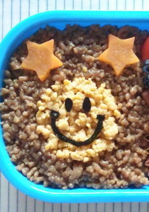 スマイルそぼろ弁当-レシピのメイン写真