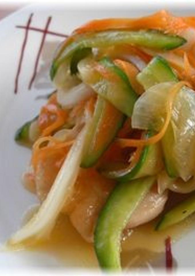 野菜たっぷり♪鶏の南蛮漬け♪-レシピのメイン写真