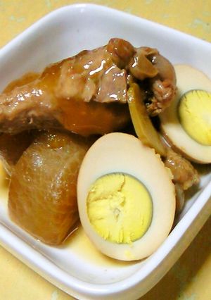 圧力鍋で簡単★手羽先のこっくり煮★-レシピのメイン写真