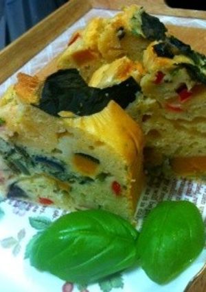 スマートチーズでカラフル♪ケーク・サレ♪-レシピのメイン写真