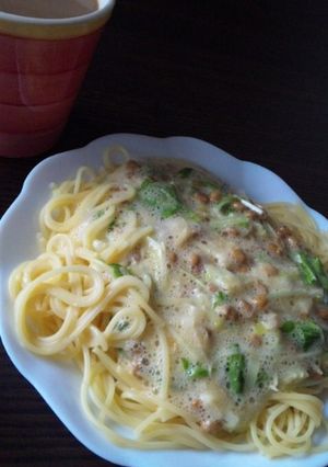 レンジだけで簡単和風パスタ-レシピのメイン写真