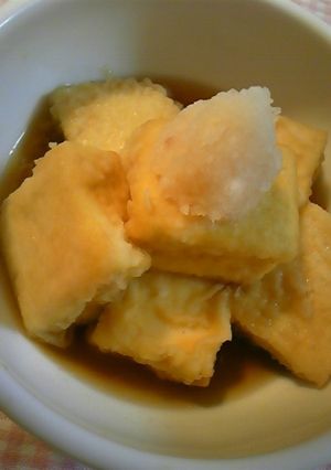 大根おろしでさっぱり揚げ出し豆腐-レシピのメイン写真