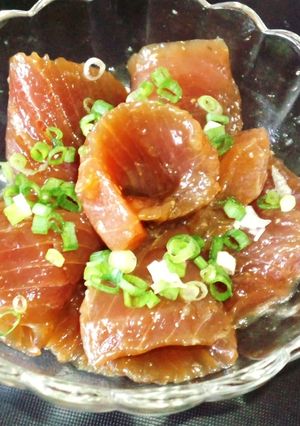 高知☆めんつゆで簡単♪美味しいかつお漬け-レシピのメイン写真