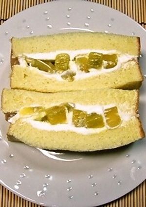ふんわり食パンスイートポテトでお芋サンド-レシピのメイン写真
