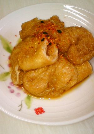 【簡単】油揚げだけ煮【お弁当にも】-レシピのメイン写真