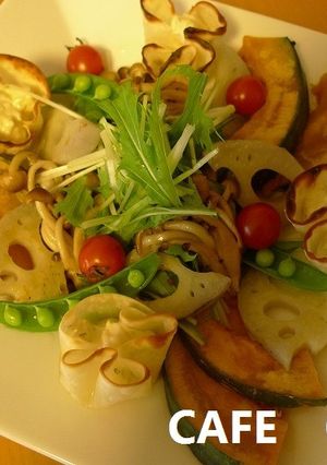 フラワーカップのタルタルサラダ♪-レシピのメイン写真
